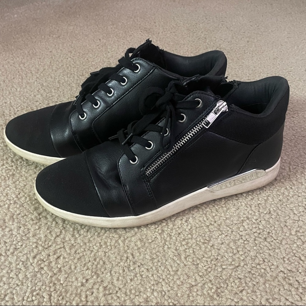 Aldo high top sneakers size 10